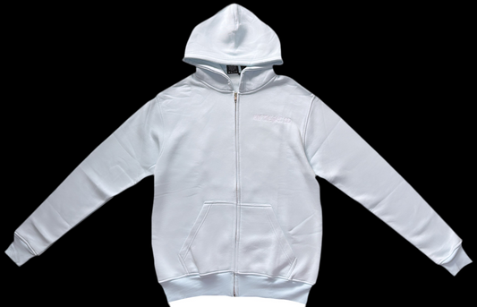 Blue zip up