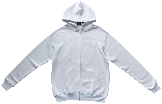 Blue zip up